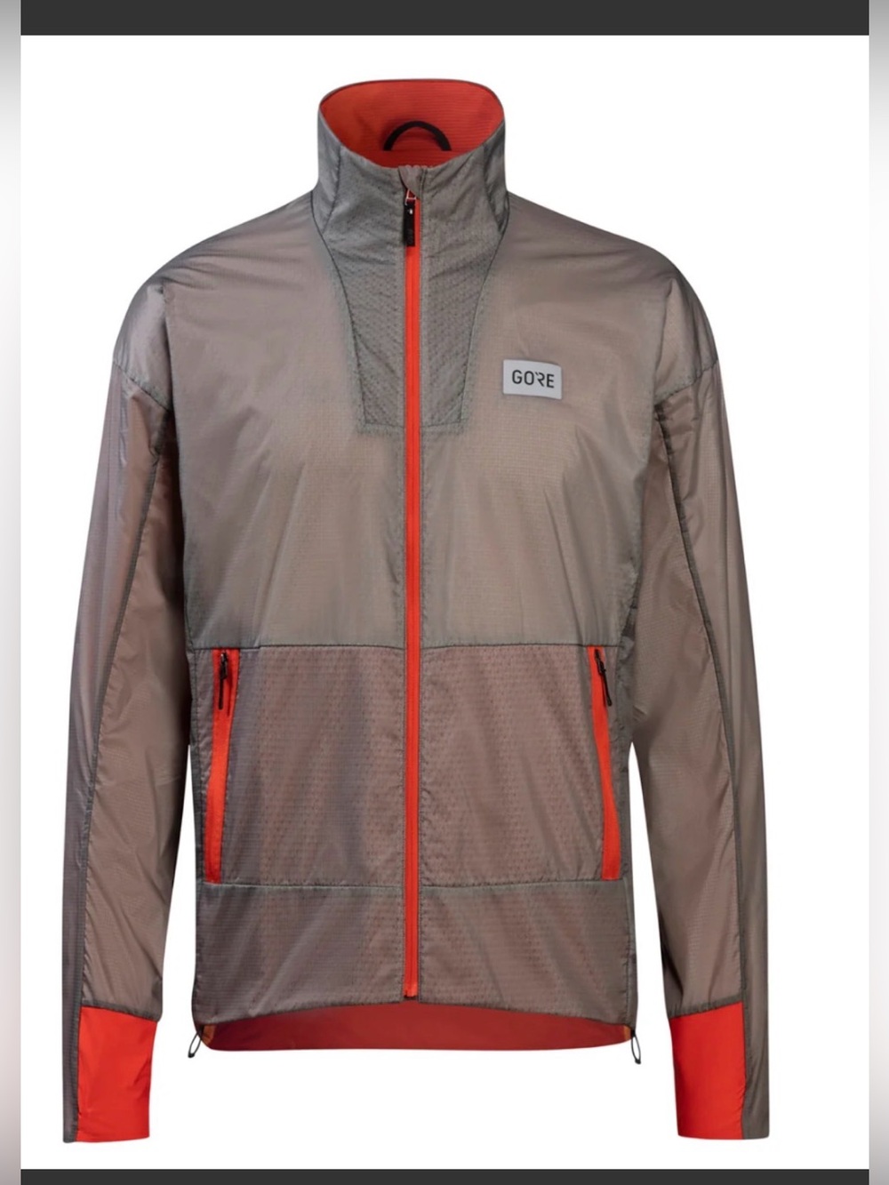 Gore-Tex Infinium Drive Jacket Men's  X Small Lab Gray-Fireball Running Sport